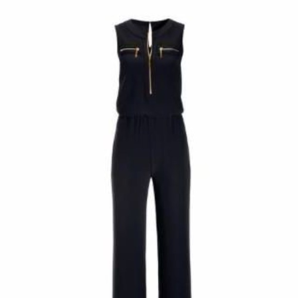 NWOT Boston Proper Black Zip-Up Jumpsuit